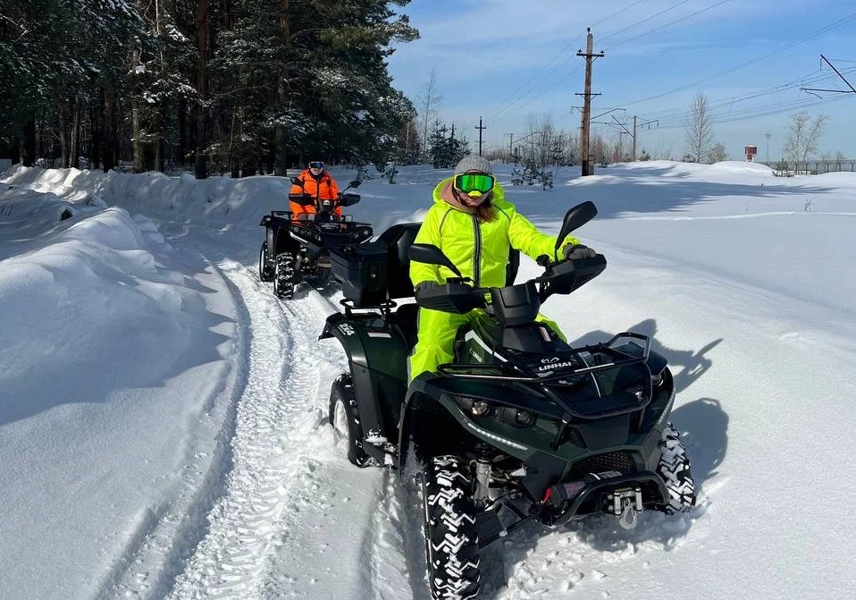 Прокат квадроциклов зимой в Нижнем Новгороде