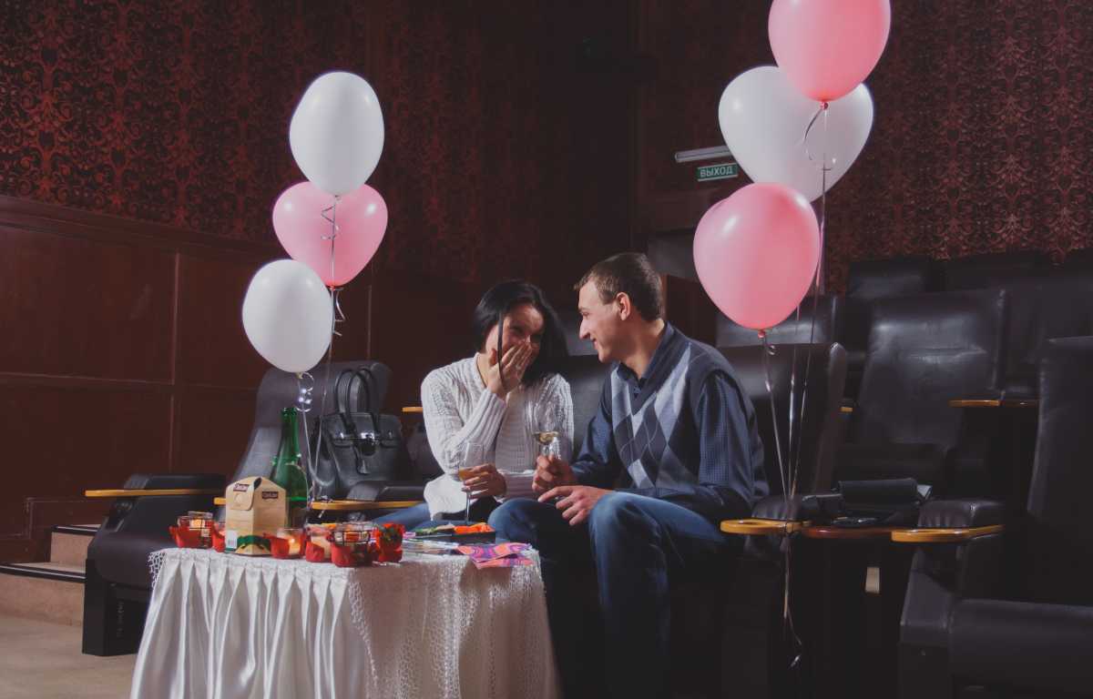 Романтическое свидание в кинотеатре в Нижнем Новгороде