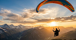 Полёт с инструктором на параплане 