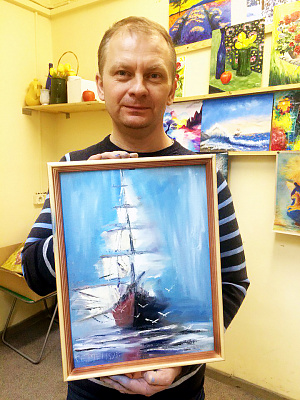 Мастер-класс по рисованию картины маслом за 3 часа в Нижнем Новгороде. Ultra Подарки. Мастер-класс по рисованию в Нижнем Новгороде. Цена от 1100 руб. Сертификат на правополушарное рисование откроет ваш творческий потенциал. UltraPodarki.ru 8-800-505-95-30. урок рисование Нижний Новгород, школа рисования, учимся рисовать, занятия по правополушарному рисованию, мастер-класс по правополушарному рисованию Нижний Новгород, мастер-класс по рисованию холст масло, мастер класс рисование, рисование начинающий, рисование курс, рисование обучение