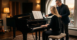 Занятия на фортепиано